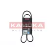 KAMOKA 7015039 - Courroie trapézoïdale à nervures