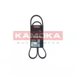 KAMOKA 7015041 - Courroie trapézoïdale à nervures