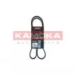 KAMOKA 7015049 - Courroie trapézoïdale à nervures