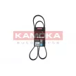 KAMOKA 7015064 - Courroie trapézoïdale à nervures