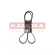 KAMOKA 7015076 - Courroie trapézoïdale à nervures