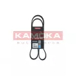 KAMOKA 7016085 - Courroie trapézoïdale à nervures