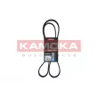 KAMOKA 7016114 - Courroie trapézoïdale à nervures