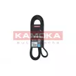 KAMOKA 7016143 - Courroie trapézoïdale à nervures