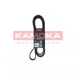 KAMOKA 7016244 - Courroie trapézoïdale à nervures