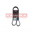 KAMOKA 7017009 - Courroie trapézoïdale à nervures