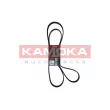KAMOKA 7017037 - Courroie trapézoïdale à nervures