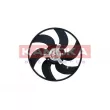 KAMOKA 7742029 - Ventilateur, refroidissement du moteur