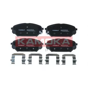 Jeu de 4 plaquettes de frein avant KAMOKA OEM S581013JA50