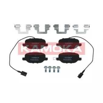 KAMOKA JQ101321 - Jeu de 4 plaquettes de frein arrière