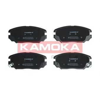 Jeu de 4 plaquettes de frein avant KAMOKA OEM 581013KA61