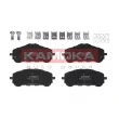 KAMOKA JQ101389 - Jeu de 4 plaquettes de frein avant
