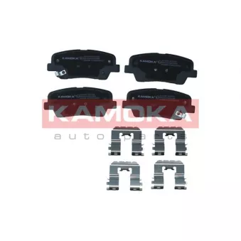 Jeu de 4 plaquettes de frein arrière KAMOKA OEM 583022MA00