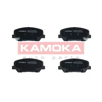 KAMOKA JQ101410 - Jeu de 4 plaquettes de frein avant