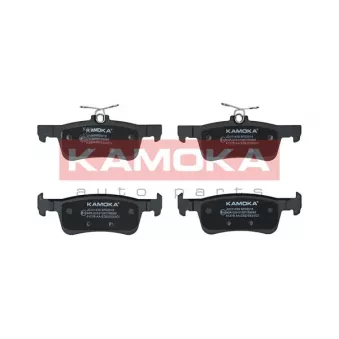 Jeu de 4 plaquettes de frein arrière KAMOKA OEM 1610814180