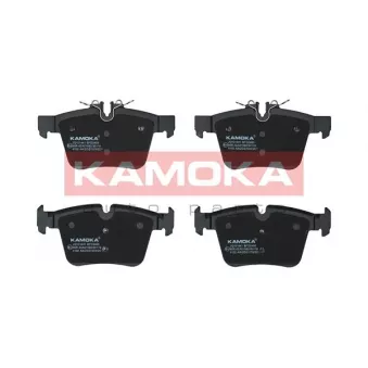 Jeu de 4 plaquettes de frein arrière KAMOKA JQ101441