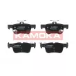 KAMOKA JQ101451 - Jeu de 4 plaquettes de frein arrière