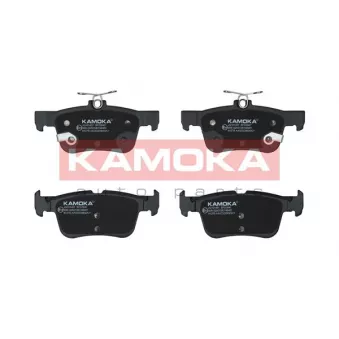 Jeu de 4 plaquettes de frein arrière KAMOKA OEM DG9C2M007DB