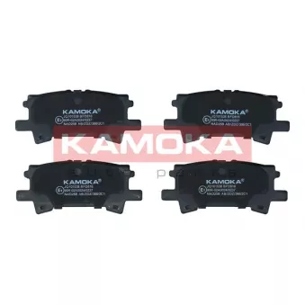 Jeu de 4 plaquettes de frein arrière KAMOKA OEM 0446648090