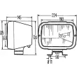 HELLA 1AE 004 234-001 - Projecteur principal