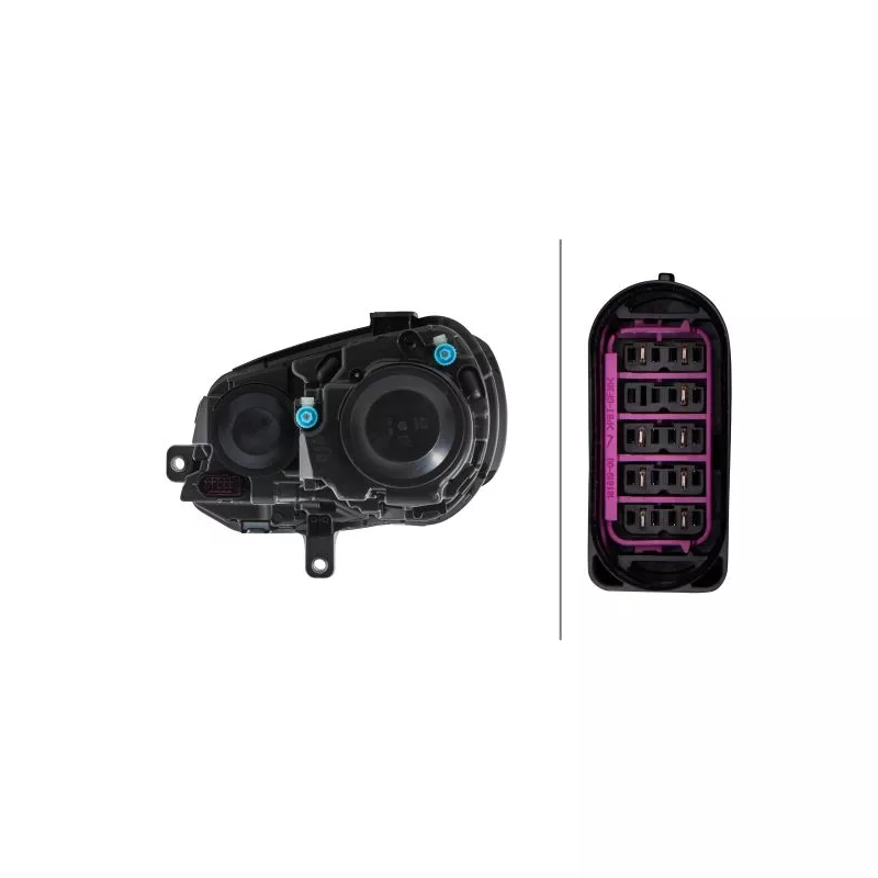 Projecteur principal HELLA 1EJ 010 750-321 - Visuel 1