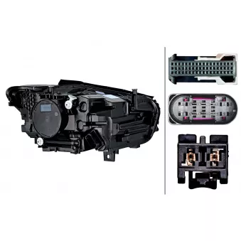 Projecteur principal HELLA 1EX 015 558-311 pour CITROEN JUMPY B 200 Mild Hybrid - 163cv