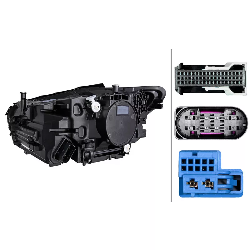 Projecteur principal HELLA 1EX 015 558-521 - Visuel 1