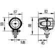 HELLA 1G0 995 050-001 - Projecteur de travail