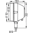 HELLA 1G3 005 760-201 - Projecteur de travail