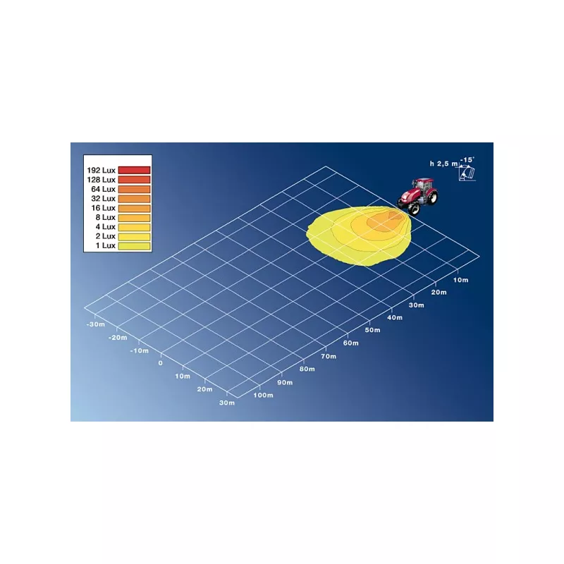 Projecteur de travail HELLA 1GA 007 506-681 - Visuel 2