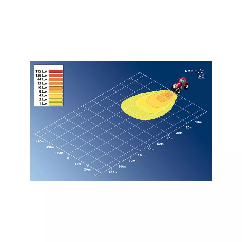 Projecteur de travail HELLA 1GA 996 161-581 - Visuel 2