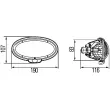 HELLA 1GB 996 186-061 - Projecteur de travail