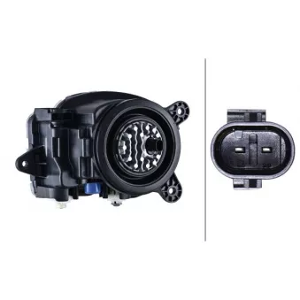 Projecteur antibrouillard HELLA 1NL 014 871-011