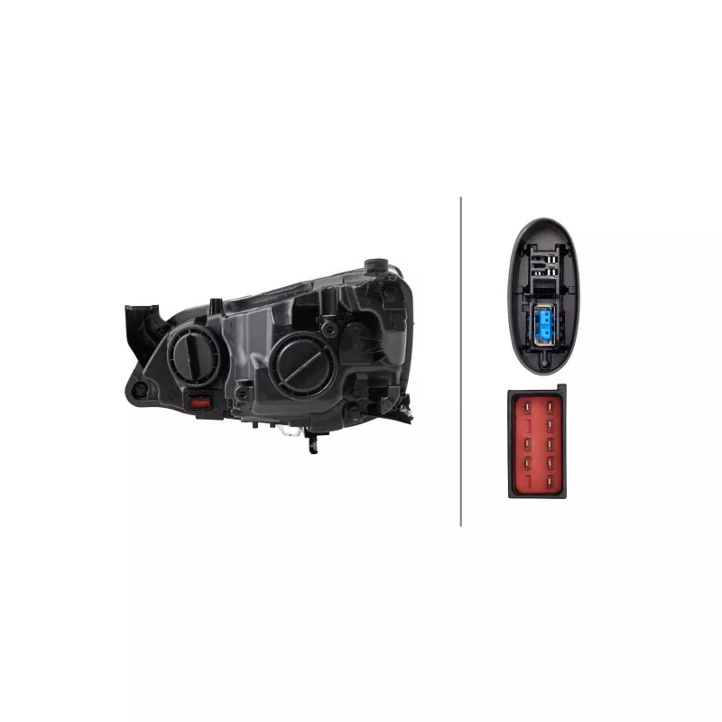 Projecteur principal HELLA 1ZT 010 012-421 - Visuel 1