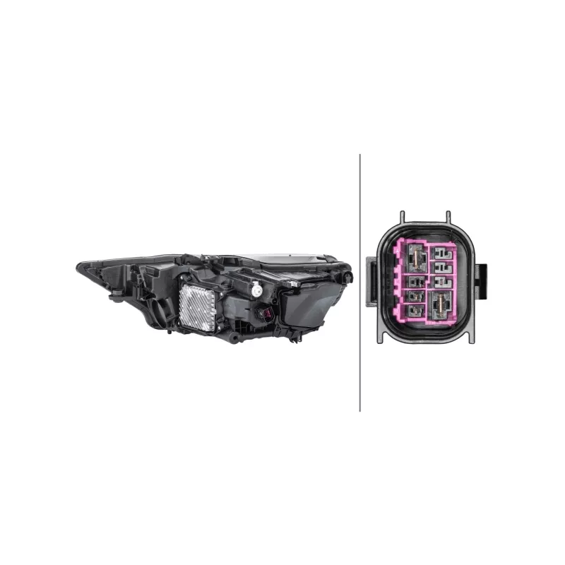 Projecteur principal HELLA 1ZX 013 377-121 - Visuel 1