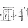 HELLA 2BA 003 014-111 - Feu clignotant