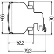 HELLA 2BA 009 001-001 - Feu clignotant