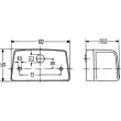 HELLA 2KA 998 523-001 - Feu éclaireur de plaque