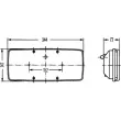 HELLA 2SE 003 167-041 - Feu arrière