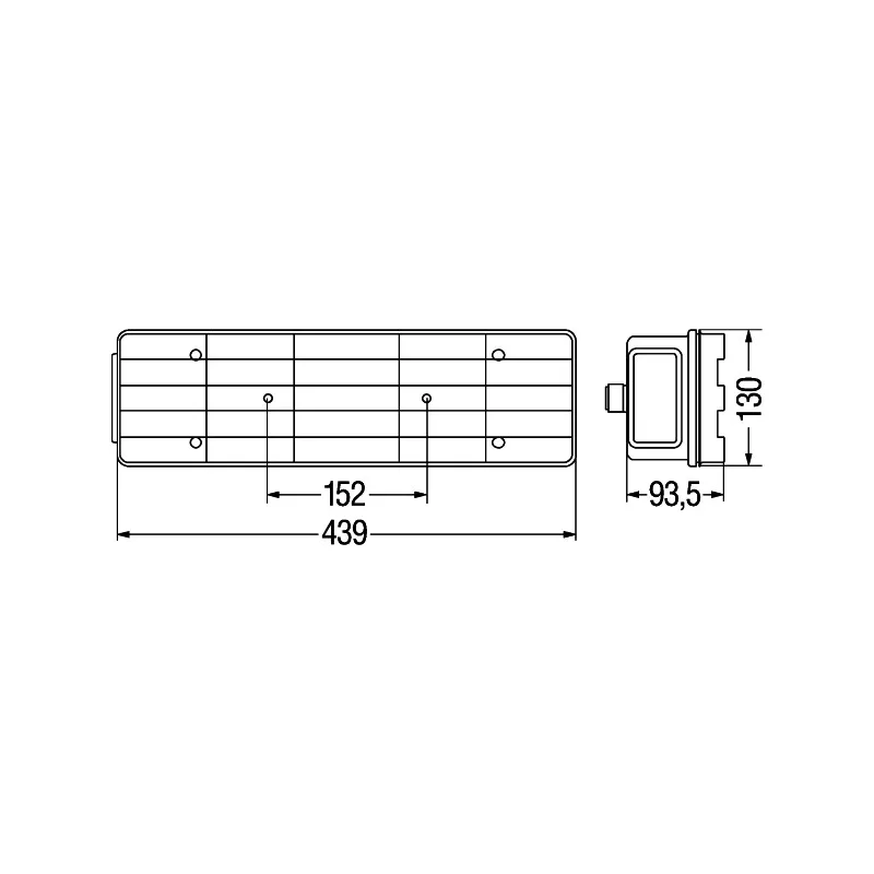 Feu arrière HELLA 2SK 340 101-021 - Visuel 2