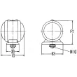 HELLA 2TJ 001 633-211 - Feu de position