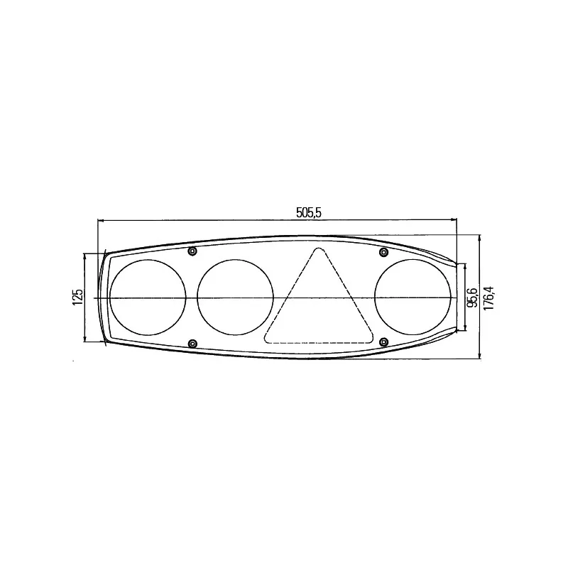 Feu arrière HELLA 2VA 341 419-061 - Visuel 2