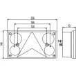 HELLA 2VP 340 400-141 - Feu arrière