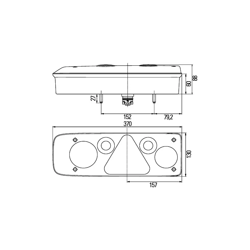Feu arrière HELLA 2VP 340 940-111 - Visuel 2