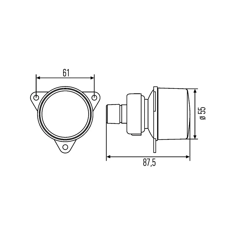 Feu arrière HELLA 2XA 008 221-021 - Visuel 2
