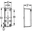 HELLA 2XS 005 020-041 - Feu d'encombrement
