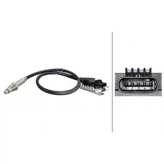 HELLA 6PN 358 307-161 - Capteur NOx, Injection d'urée