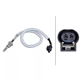 Capteur, température des gaz HELLA 6PT 010 376-441 pour JEEP CHEROKEE 2.8 CRD - 177cv