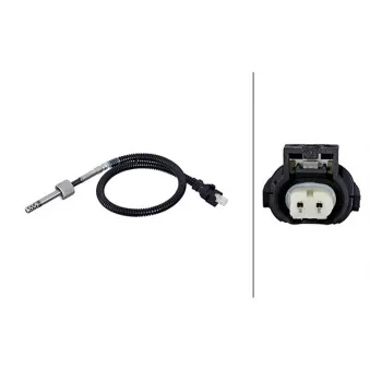 Capteur, température des gaz HELLA OEM A0019050600