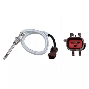 HELLA 6PT 010 376-501 - Capteur, température des gaz